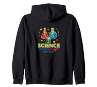 Science It’s Like Magic But Real Clever STEM Design Zip Hoodie