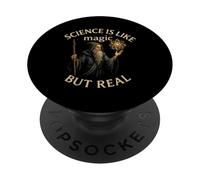 Science It's Like Magic But Real Funny Physics Chemistry PopSockets Adhesive PopGrip