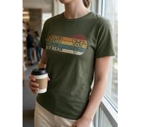 Science It's Like Magic But Real Funny Shirts for Men Graphic T-Shirts Army Green