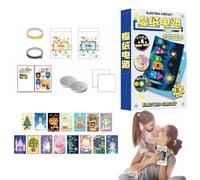 Science Kit - Educational Hands-on Activities, Circuits Science Kit | Light Up Greeting Card Making For Boys Girls Students School Classroom Learning Stem Electronic Component Craft Projects
