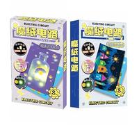 Science Kit - Experiments Science Kit | Light Up Greeting Card Making Set | STEM Learning Activity Toy | Educational Classroom School Home Project for Students Creative Craft Electronics