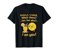 Science Knock Knock Ion Pun Funny Chemistry Novelty T-Shirt