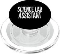 Science Lab Assistant Appreciation Day For Work Week PopSockets PopGrip for MagSafe