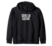 Science Lab Assistant Appreciation Day For Work Week Zip Hoodie