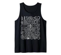 Science Lab Biology Chemistry Physics Math Astronomy Tank Top