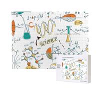 Science Lab Education Biology Chemistry,500 Pieces Wooden Jigsaw Family Game Jigsaw Puzzles for Adults Teens Home Decor
