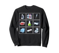 Science Lab Equipment Biology Chemistry Laboratory Tools Sweatshirt