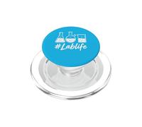 Science Lab Tech Chemistry Scientist Laboratory Technician PopSockets PopGrip for MagSafe