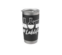 Science Lab Tech Chemistry Scientist Laboratory Technician Stainless Steel Insulated Tumbler