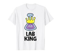 Science Laboratory Chemistry Lab King T-Shirt