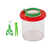 Science Learning Viewer for Students with Nature Observation Cup and View Lid, Handheld Study Set for Outdoor Exploration, Tabletop Lessons and Yard Walks Nature Observation Cup View Lid Portable Rock