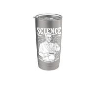 Science Like Magic But Real Funny Scientist Physics STEM Stainless Steel Insulated Tumbler