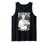 Science Like Magic But Real Funny Scientist Physics STEM Tank Top