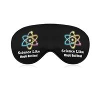 Science Like Magic But Real Sleep Mask Lightweight Blindfold Eye Mask with Adjustable Strap for Men Women