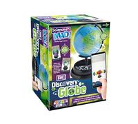 Science Mad - AR Discovery Mini Globe For Kids - Learn About Planet Earth, Wonders of World, Continents and Solar System - Features Augmented Reality App, Globe and Stand, 6+ Years