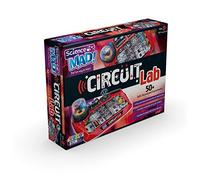 Science Mad Circuit Lab For Kids - Learn About An Introduction to Electronic Circuits With 50+ Safe, Educational Experiments - Includes Light, Magnetic and Touch Control, 8+ Years