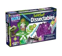 Science Mad Squishy Dissectables Kit - Frog & Bat Anatomy Kit for Kids | Reusable Gel Dissection Models with Organs | STEM Biology Experiment Set | Educational Science Toy Gift for Boys & Girls 8+