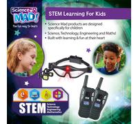 Science Mad Walkie Talkie with Night Vision Goggles