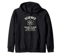 Science Making Religion Look Stupid Since 17th Century Zip Hoodie