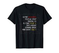 Science Math Teacher Scientist Gift Idea Math Dear Algebra Funny Math T-Shirt