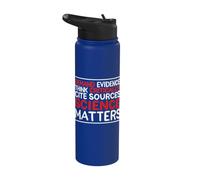 Science Matters Science Lover Science Teacher Chemistry Nerd Stainless Steel Insulated Water Bottle