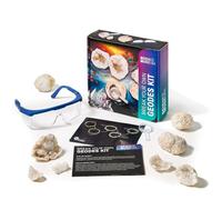 Science Museum Break Your Own Geodes Kit - Hands-On STEM Geology Activity with Real Quartz Crystal Geodes, Educational Science Set