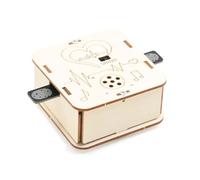 Science Music Box Project Wooden Assembly Set, Motion Rhythm Electronic Toy for Classroom Craft and After School Activity Use Time Wooden Assembly Music Set Motion Rhythm Craft Science Project Family