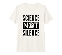 Science NOT Silence - Feminist Icon Activism Design Premium T-Shirt