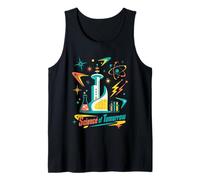 Science of Tomorrow Retro Atomic Coil Sci-Fi Tank Top