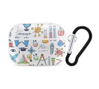 Science Or Chemistry Elements Case Cover Compatible with AirPods Pro 2nd 1st Generation Hard Skin Protection