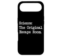 Science Original Escape Room Funny Quotes Case for iPhone Air