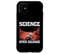 Science Over Silence Space Rover Exploration Astronomy Lover Case for iPhone 11