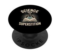 Science Over Superstition Rational Thought Design PopSockets Adhesive PopGrip