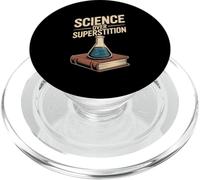 Science Over Superstition Rational Thought Design PopSockets PopGrip for MagSafe