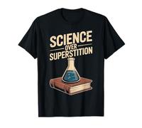 Science Over Superstition Rational Thought Design T-Shirt