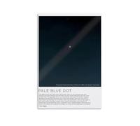 Science Pale Blue Dot Canvas Poster Bedroom Decor Sports Landscape Poster Decorative Canvas Poster Wall Art Decor Living Modern Family Bedroom Decoration Poster 12x18inch(30x45cm) Unframe-style