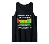 Science Periodic Table of Elements - Funny Chemistry Tank Top