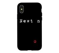 Science Physics Gravity Newton Teacher Student Professor Case for iPhone X/XS