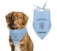 Science Physics Physicist Dog Bandana Pet Scarf for Small Medium Large Dogs Triangle Bibs Photo Prop Gift