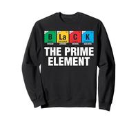 Science Prime Element Black History Root Pride Afro American Sweatshirt