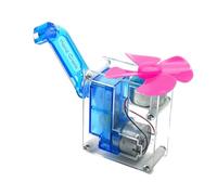 Science Project Kits Hand Generator Fan Model for Teaching Energy Concepts Engineering Skills Cranked Crank Generator