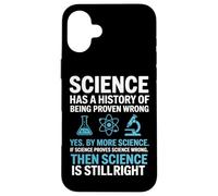 Science Proven Wrong By More Science Humor Logic Reason Case for iPhone 16 Plus