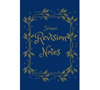 Science Revision Notes Notebook Study GCSE A LEVEL UNI Revise Journal Lined 120 Pages A5