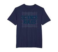 Science Rules: Periodic Table Inspired Typography T-Shirt, Men's Big and Tall, Navy, 4X Tall