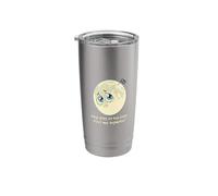 Science Space Moon Why Doesn't Anyone Visit Nerd Geek Ironic Stainless Steel Insulated Tumbler