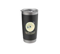 Science Space Moon Why Doesn't Anyone Visit Nerd Geek Ironic Stainless Steel Insulated Tumbler
