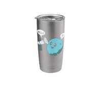 Science Space Planet Earth Satellite Station Nerd G hic Stainless Steel Insulated Tumbler