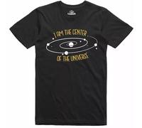 Science T Shirt Mens Funny Geek Novelty T Shirt Center of The Universe Tee