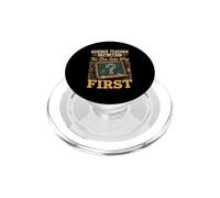 Science Teacher Definition the One Who Asks Why First PopSockets PopGrip for MagSafe