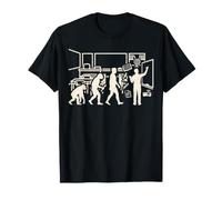 Science Teacher Evolution Classroom STEM Education Graphic T-Shirt